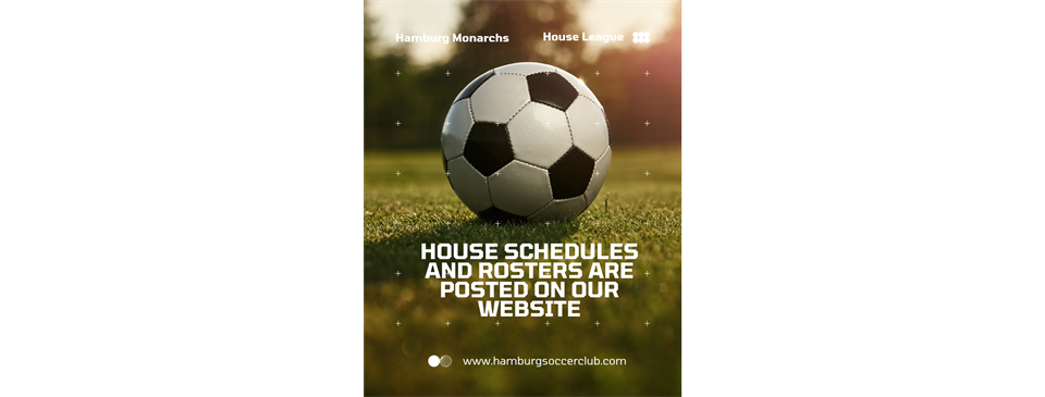 Outdoor House Rosters and Schedules Posted