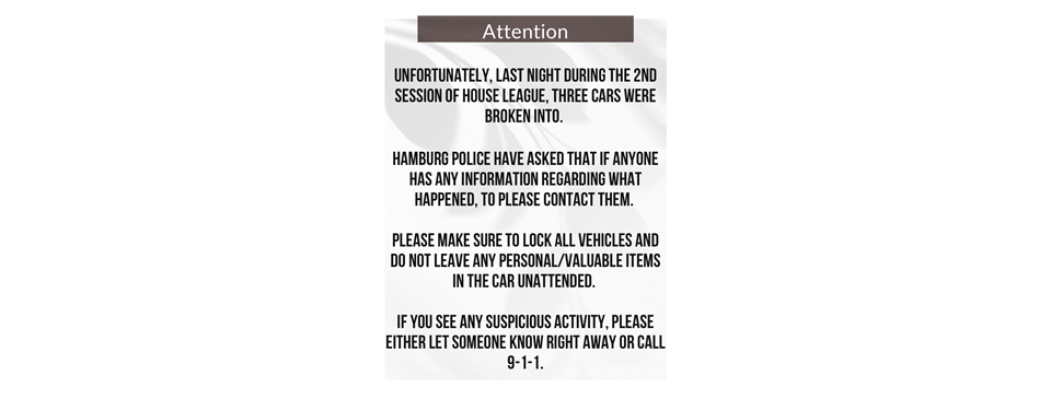 Break-ins